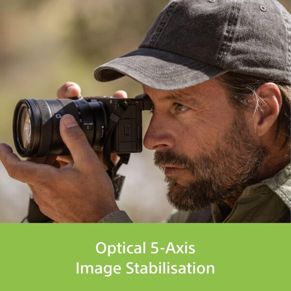 Sony Alpha ILCE-6700M APS-C Interchangeable-Lens Mirrorless Camera (Body + 18-135 mm Power Zoom Lens) | Made for Creators | 26.0 MP | Artificial Intelligence based Autofocus | 4K 60p Recording - Black - Image 7