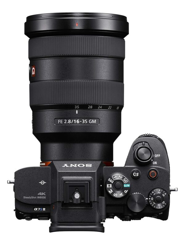 Sony Alpha ILCE-7SM3 Full-Frame Mirrorless Camera Body | 4K 120P | 4:2:2 10 bit | ISO 40-409600 | high Dynamic Range | Videographers & Content Creators - Black - Image 7