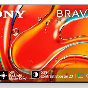 Sony 189 cm (75 inches) BRAVIA 7 4K Ultra HD AI Smart Mini LED Google TV K-75XR70 (Black)