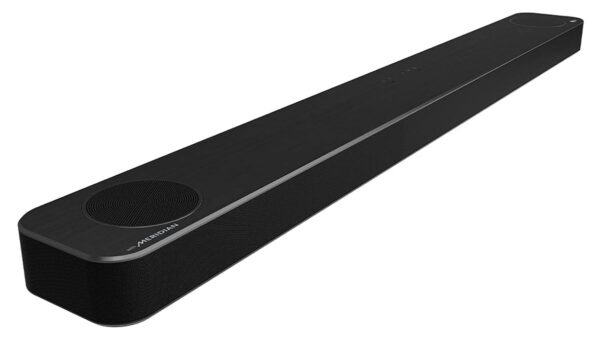 LG SP8A, 420W Powerful Sound Soundbar, 3.1.2 Ch with Meridian, Dolby Atmos, DTS: X, Dolby Vision/HDR 10, Earc, Hdmi in/Out, Bt, Optical, Ai Calibration, Alexa Compatible App (Black) - Image 9