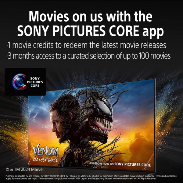 Sony 43 Inch 4K Ultra HD Smart LED Google TV – BRAVIA 2M2 Series (Model K-43S25M2) with Dolby Atmos, Google TV, Apple AirPlay 2, Alexa – 2025 Model - Image 14