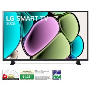 LG 80cm (32) Smart HD TV (LR656), α5 AI Processor Gen6, HDR10, HGiG Mode, Dynamic Tone Mapping, 2025