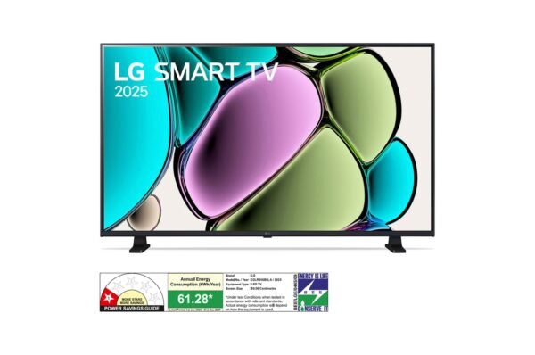 LG 80cm (32) Smart HD TV (LR656), α5 AI Processor Gen6, HDR10, HGiG Mode, Dynamic Tone Mapping, 2025