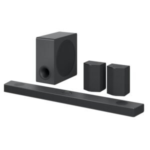 LG Sound Bar with Surround Speakers S95Qr-9.1.5 Channel,810 Watts Output,Home Theater Audio with Dolby Atmos,DTS:X,&Imax Enhanced,Wi-Fi,Multi