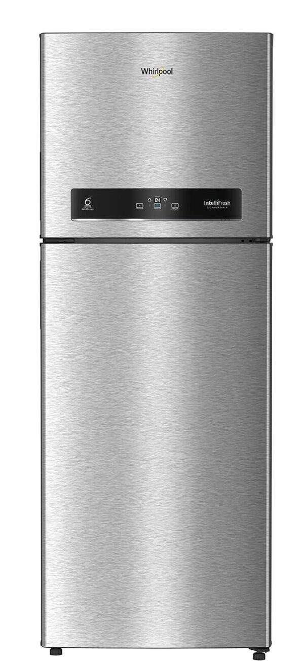 Whirlpool 500 L 3 Star Inverter Frost-Free Double Door Refrigerator (IF INV CNV PLATINA 515 ALPHA STEEL 2S)-N, Grey)