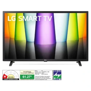 LG 80cm (32) Smart HD TV (LR595), α5 AI Processor Gen6, 8 picture modes, HDR10, HGIG Mode, 2025