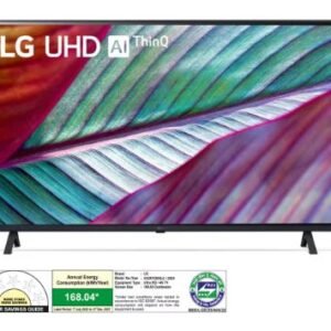 LG 108cm (43) UHD 75506LC Smart TV with α5 AI Processor 4K Gen6, Game Optimizer & Dashboard with Magic Remote 2025