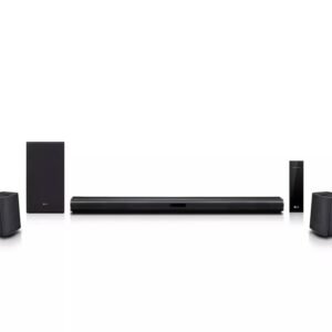 LG Sound Bar SNC4R, 4.1 Ch, 420W Soundbar with Wireless Subwoofer, Wireless Rear Speaker