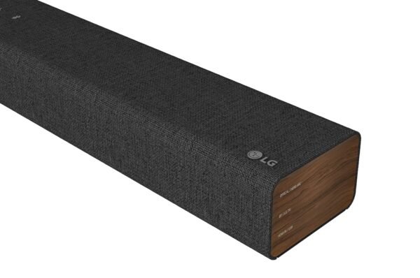 LG Soundbar SP2, 100W 2.1Ch Home Theatre System, Built-in Subwoofer for Powerful Bass in Eco-Friendly Fabric Wrapped Design, AI Sound Pro, Bluetooth, HDMI - Image 2