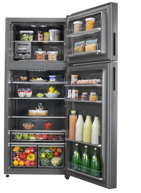 Whirlpool 500 L 3 Star Inverter Frost-Free Double Door Refrigerator (IF INV CNV PLATINA 515 ALPHA STEEL 2S)-N, Grey) - Image 2