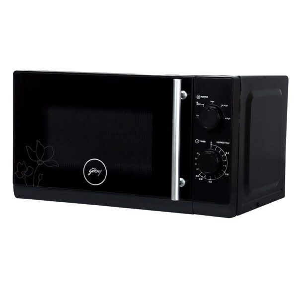 Godrej 20 L Multi Distribution System for Even and Faster Cooking, Solo Microwave Oven With 5 Power Levels (GMX 20SA2, Black) - Image 5