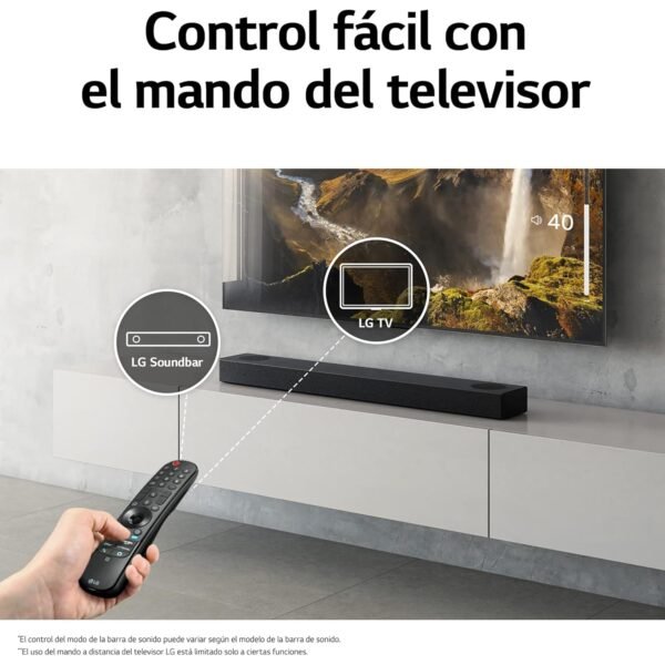 LG Sound Bar S75Q 380 W Steel - Image 6