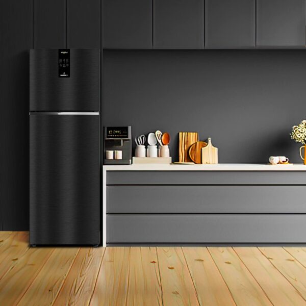 Whirlpool 327 L 2 Star IntelliFresh Convertible Inverter Frost Free Double Door Refrigerator (IFPRO INV CNV 375 OMEGA BLACK(2S)-TL) - Image 7