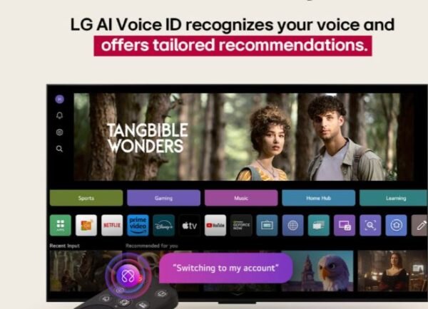 LG OLED 195cm (77) TV (B5), a8 Gen2 AI 4K Processor, 120Hz Native Refresh Rate, Dolby Vision & Atmos 2025 - Image 8
