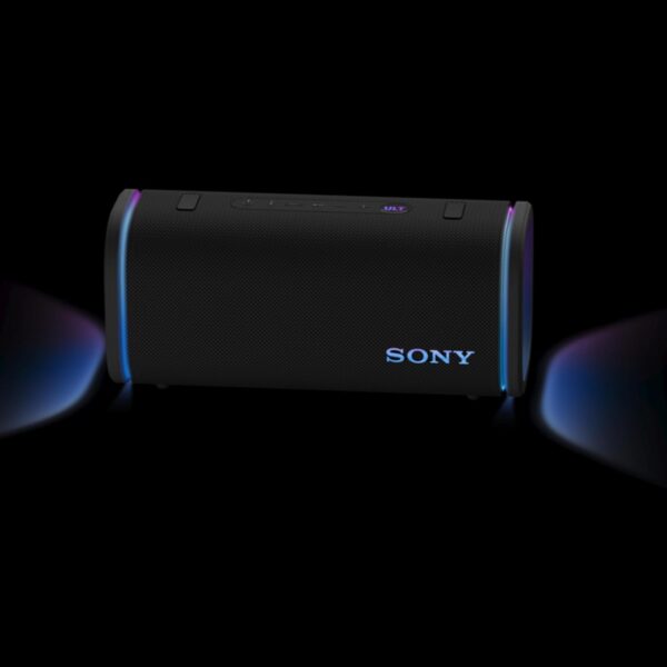Sony New Launch ULT Field 5 Bluetooth Wireless Speaker with Massive Bass|360° Party Light|25hrs Playtime|IP67|Shoulder Strap|Quick Charge|Built in Powerbank|Party Connect(SRS-ULT50)-Black - Image 9