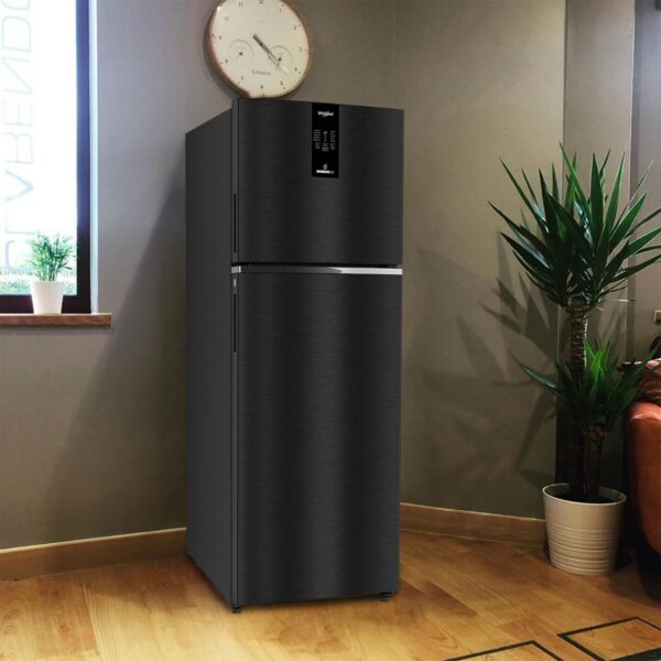 Whirlpool 327 L 2 Star IntelliFresh Convertible Inverter Frost Free Double Door Refrigerator (IFPRO INV CNV 375 OMEGA BLACK(2S)-TL) - Image 9