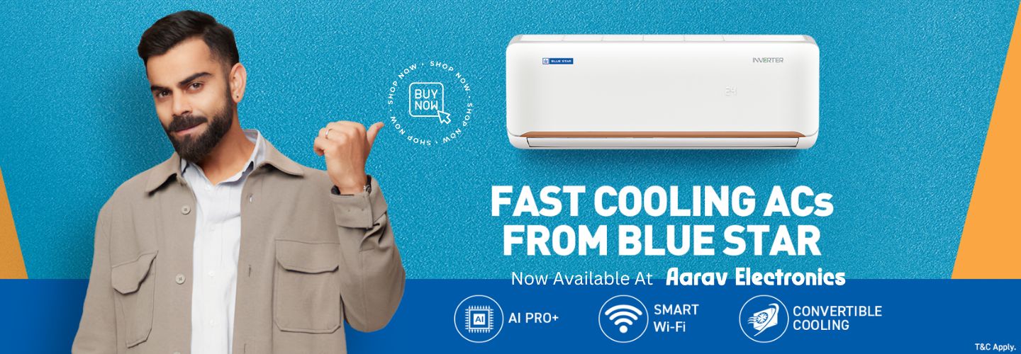 bluestar air conditioner banner