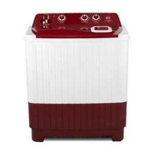 BPL 7 Kg 5 Star Semi-Automatic Top Loading Washing Machine, Maroon Red, BWS-N70EASMD