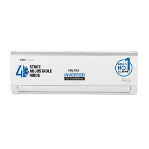 Voltas 1 Ton 3 Star, Inverter Split AC(Copper, 4-in-1 Adjustable Mode, Anti-dust Filter, 2023 Model, 123 V Vectra Elite-1, White)