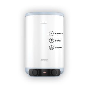 Havells All New Velora+ 25L 5 Star 3-in-1 Convertible Storage Water Heater(Geyser)|Dual Element|33% Faster Heating|safe to use|7 Year Tank & 5 Year element Warranty|Free Installation & Flexi pipes