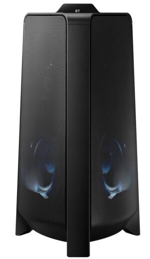 Samsung 500 W Sound Tower High Power Audio, Floor Standing Speaker, Bi-Directional Sound, Water Resistant, Party Lights, Bluetooth Multi-Connection, USB Music Playback (MX-T50/XL,Black)