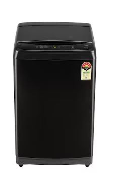 LG 9Kg Top Load Washing Machine, Smart Inverter Motor, In-Built Heater, Platinum Black, 5 Star(T90V4PB1S)