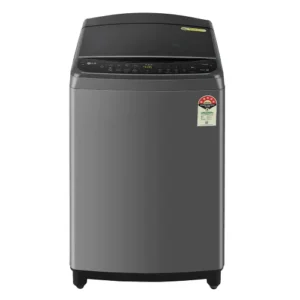 LG 9 KG 5 Star Inverter Fully Automatic Top Load Washing Machine | Wi-Fi | In-Built Heater | TurboDrum | Jet Spray+ | Steam™ (THD09SWM, Middle Black)