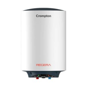 Crompton 10 L Storage Water Geyser ASWH-3810 (Amica Plus 10L With Superior Glasslined Technology and Free Installation, White, Green)