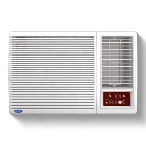 Carrier 1.5 Ton 3 Star Inverter Window AC(Copper,High Density Filter for Dust Filtration, 2Way Air Directional Control, 18K ESTRELLA FXI (M) (P) INV R32 WRAC,White)