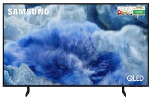 Samsung 125 cm (50 inches) 4K Ultra HD QLED Smart TV QA50Q8FAAULXL (Black) Visit the Samsung Store