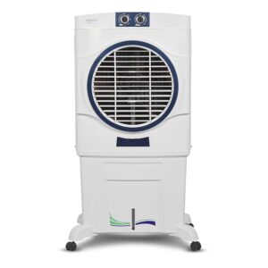 Voltas Magic Air 85 Round Room Air Cooler for Home, Honey Comb Cooling Pads with 3 Speed Control Functions, 85 Litres, White