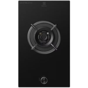 Electrolux 1 Burner Auto Ignition Glass Top 31cm Built-in Gas Hob, UltimateTaste 300, Black, EHG3141BC
