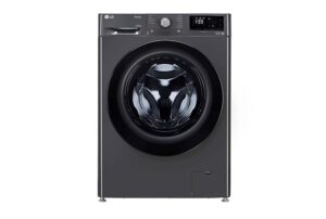 LG 10 Kg 5 Star Inverter Wi-Fi Fully-Automatic Front Loading Washing Machine with Inbuilt heater (FHP1410Z5M, Middle Black with Chrome Door, AI DD Technology & Steam)