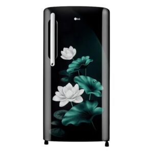 LG 201 L 3 Star Single Door Refrigerator with Smart Inverter Compressor, Direct Cool, Stabilizer Free Operation, Emerald Lotus (GL-B211HELD, Model)