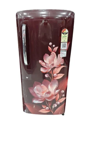 LG GL-B231ASMD 210L Direct Cool Single Door 3 Star Refrigerator with Fast Ice Making Color Scarlet Marvel