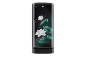 LG 185 Litres 3 Star Single Door Direct Cool Refrigerator With Moist ‘N’ Fresh, Base Stand with Drawer (GL-D201AELD, Emerald Lotus)