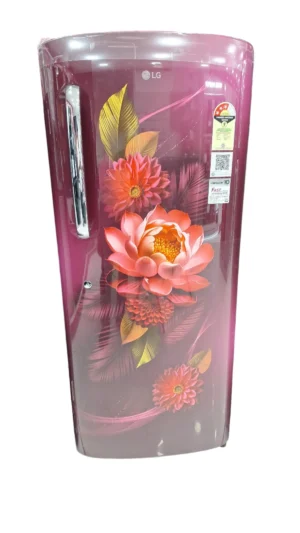 LG GL-B241ASMD 224 L 3 Star Direct Cool Single Door Refrigerator | Smart Inverter Compressor | Moist ‘N’ Fresh | Fast Ice Making | Stabilizer Free Carlet Marvel