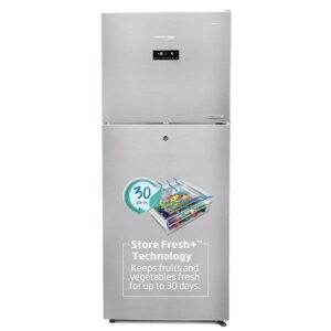 Voltas beko 340 L 2 Star Frost Free Double Door Refrigerator (Inox) RFF3653XPCF
