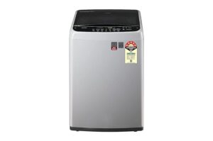 LG 7 kg 5 Star Smart Inverter Technology Fully Automatic Top Load Washing Machine (T70SPSF1ZA, Silver)