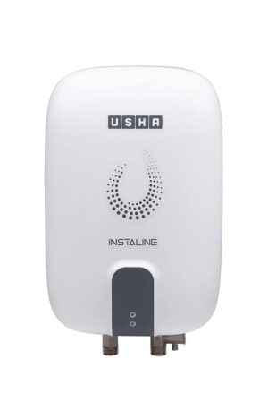 USHA Wall Mount Instaline 3L 3Kw Instant Water Heater With Rust Proof Abs Body (White)